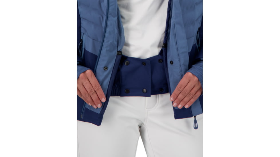 Obermeyer Cosima Down Jacket - Womens, Blue Ash, 16, 11173-21168-16