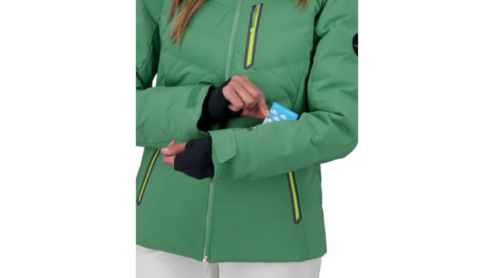Obermeyer Cosima Down Jacket - Womens, Eucalyptus, 10, 11173-21186-10