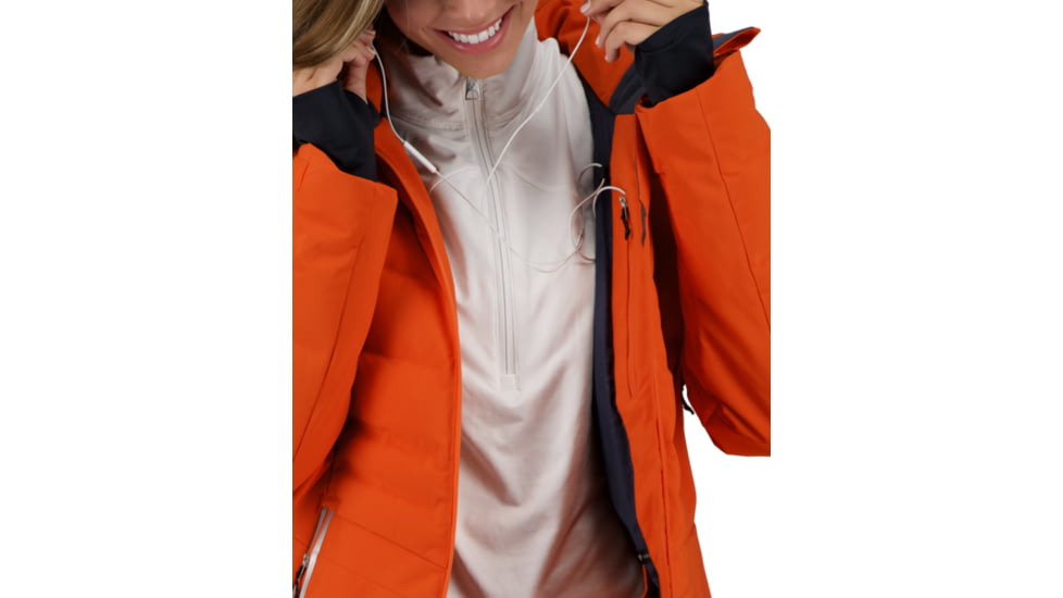 Obermeyer Cosima Down Jacket - Womens, Saffron, 16, 11173-21038-16