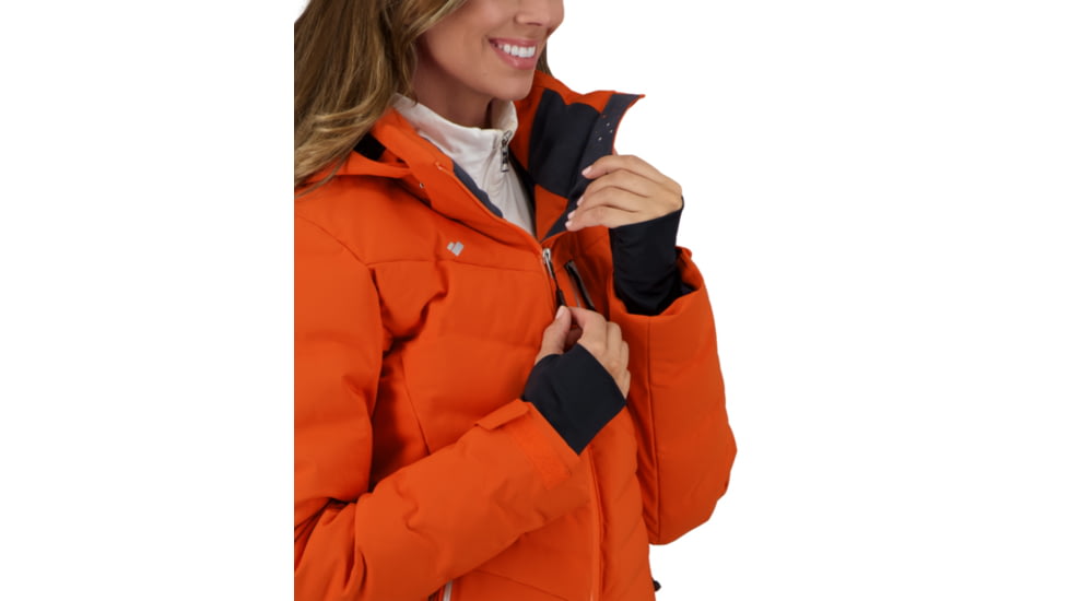 Obermeyer Cosima Down Jacket - Womens, Saffron, 16, 11173-21038-16