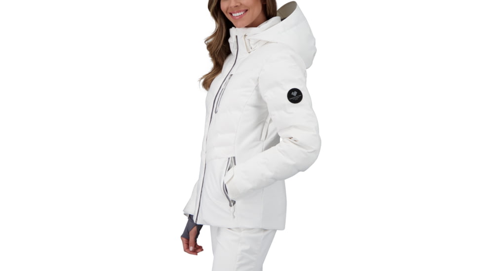 Obermeyer Cosima Down Jacket - Women's, 10 US, White, 11168-16010-10