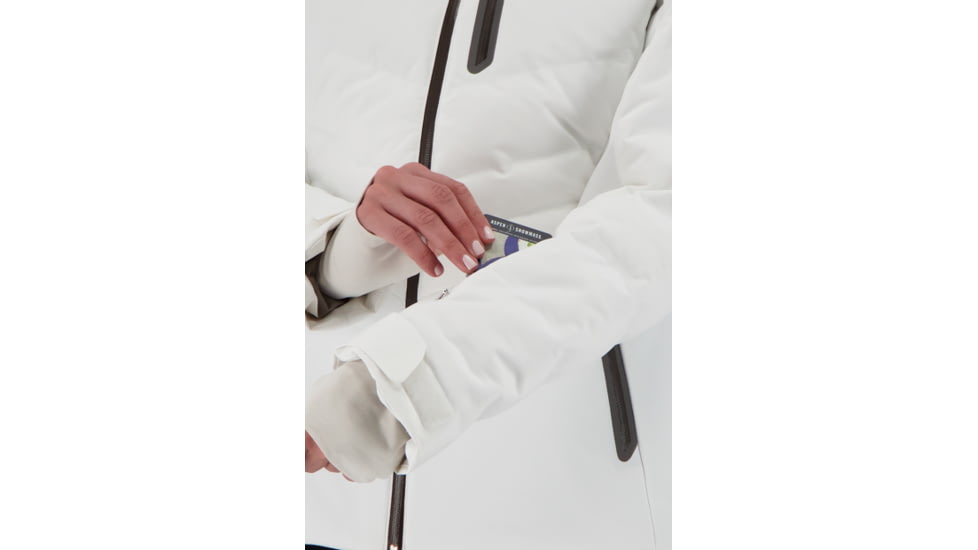 Obermeyer Cosima Down Jacket - Womens, White, 2, 11173-16010-2