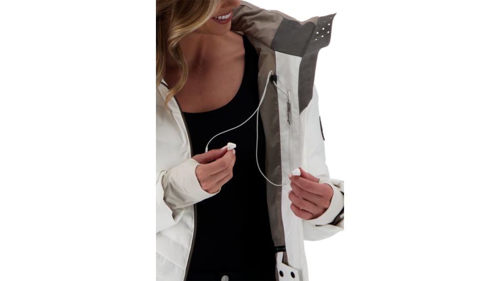 Obermeyer Cosima Down Jacket - Womens, White, 2, 11173-16010-2