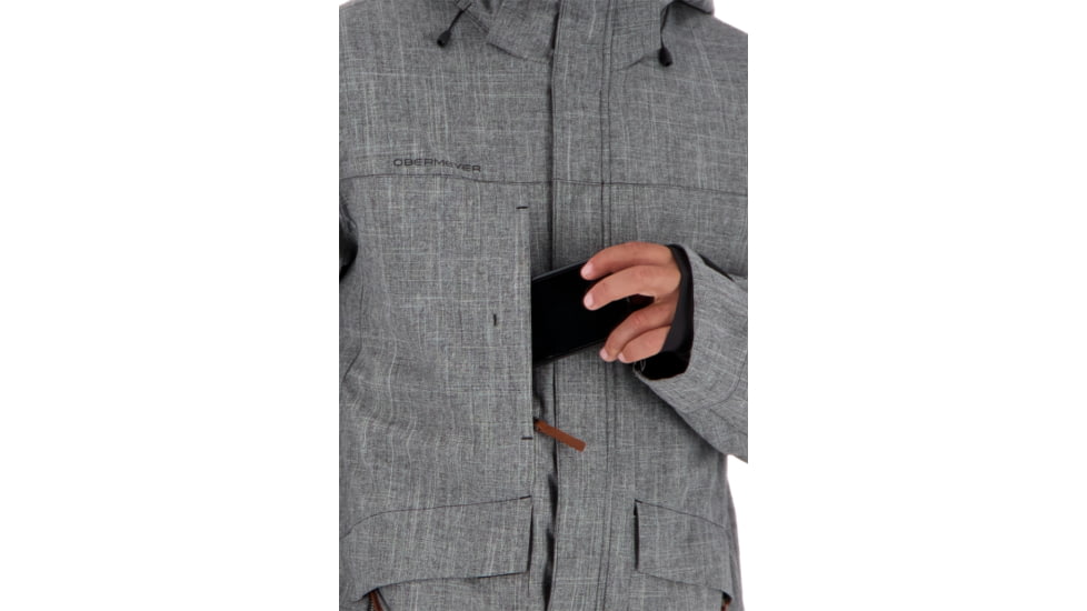 Obermeyer Density Jacket - Mens, Suit Up, Medium, 21098-20007-M