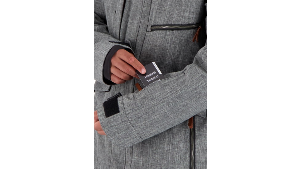 Obermeyer Density Jacket - Mens, Suit Up, Medium, 21098-20007-M