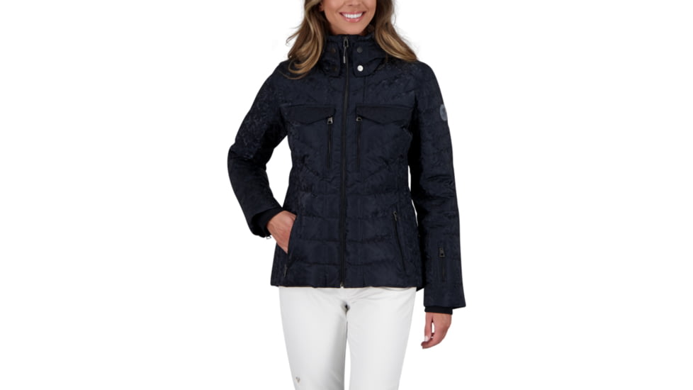Obermeyer Devon Down Jacket - Womens, Black Frost, 14 Petite, 11139-21024-14P