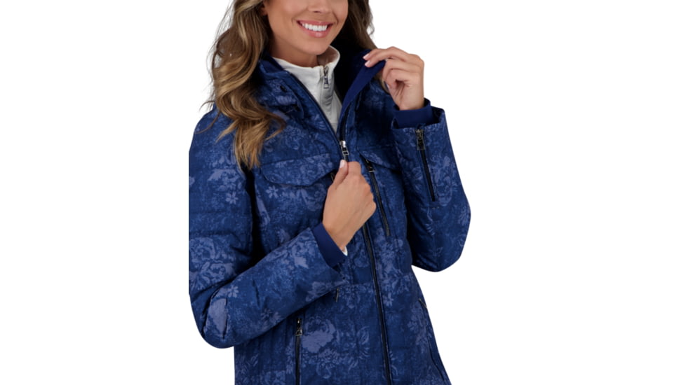 Obermeyer Devon Down Jacket - Womens, Denim Blues, 10, 11139-21162-10