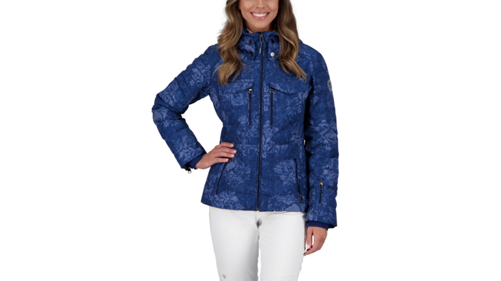 Obermeyer Devon Down Jacket - Womens, Denim Blues, 10, 11139-21162-10