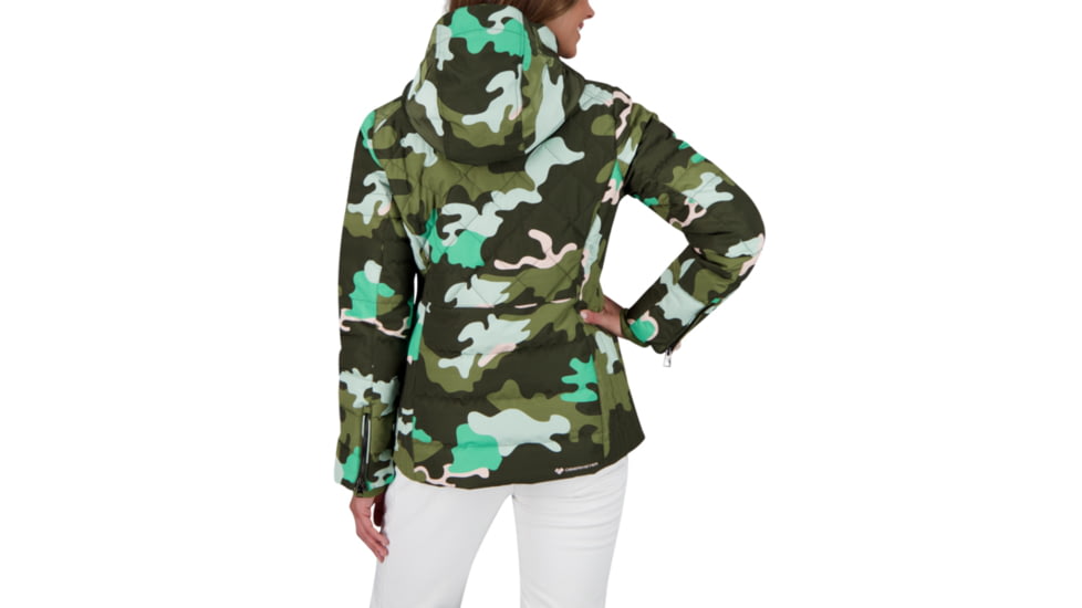 Obermeyer Devon Down Jacket - Womens, Jasmint Camo, 6 Petite, 11139-21129-6P
