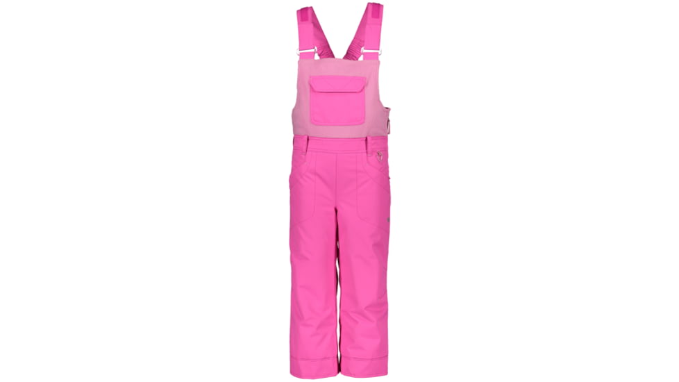 Obermeyer Disco Bib - Girls, Pink Pwr, 6, 55032-20057-6