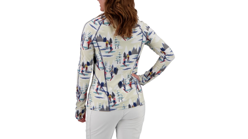 Obermeyer Discover 1/4 Zip Top - Womens, Alpine Time, Extra Small, 19033-21113-XS