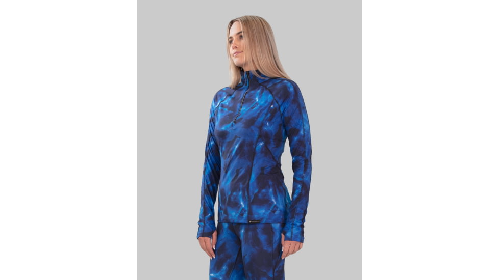 Obermeyer Discover 1/4 Zip Top - Womens, Marianas, L, 19033-22169-L