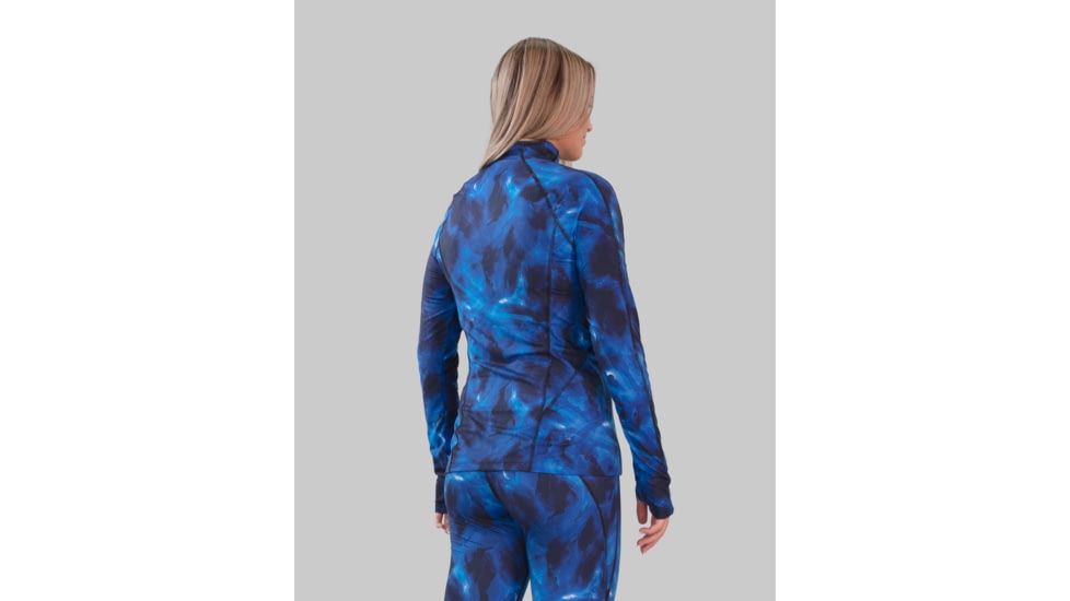 Obermeyer Discover 1/4 Zip Top - Womens, Marianas, L, 19033-22169-L