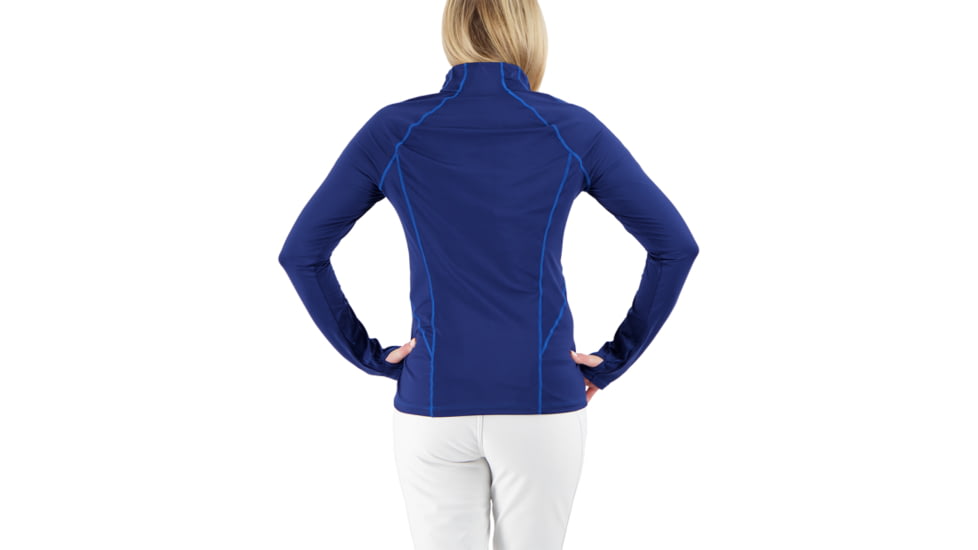 Obermeyer Discover 1/4 Zip Top - Womens, Navy, Large, 19033-20167-L