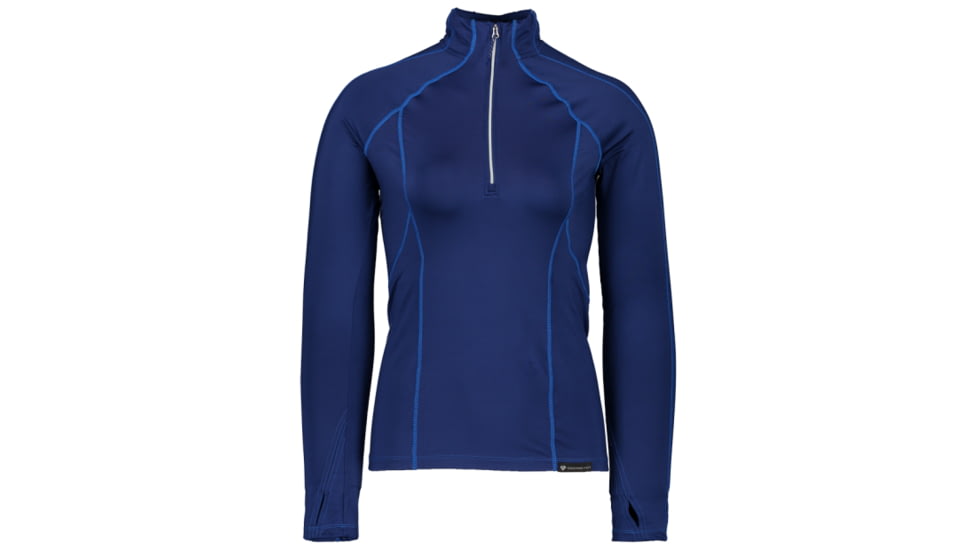 Obermeyer Discover 1/4 Zip Top - Womens, Navy, Large, 19033-20167-L