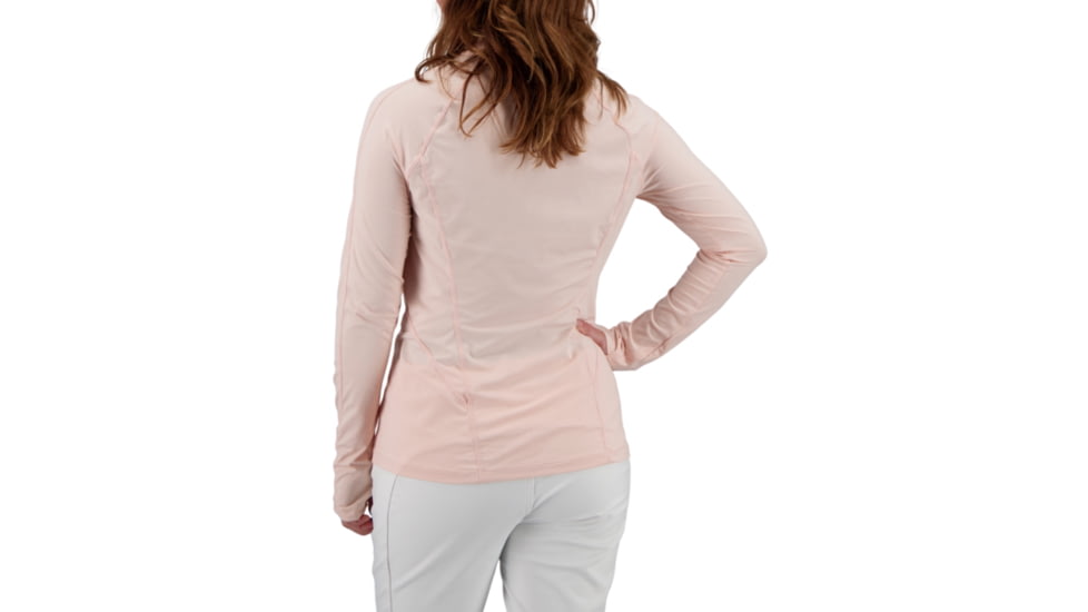 Obermeyer Discover 1/4 Zip Top - Womens, Pink Sand, Small, 19033-21050-S