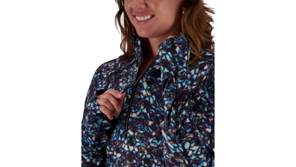 Obermeyer Discover 1/4 Zip Top - Womens, Supernova, Small, 19033-21114-S