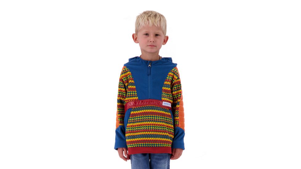 Obermeyer Dyno Fleece Pullover - Boys, Retro Geo, Medium, 67023-RETRO GEO-M