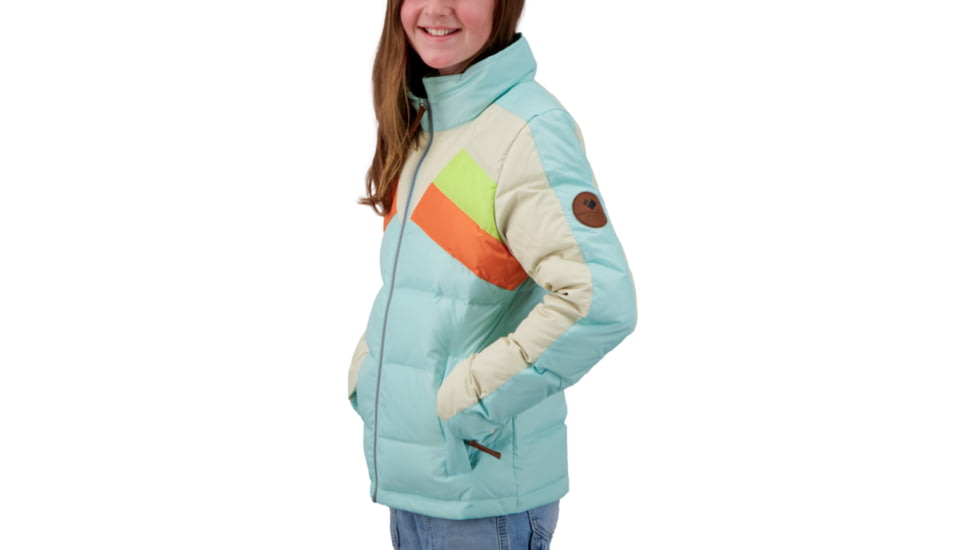 Obermeyer Ember Down Jacket - Girls, Clearwater, Small, 34006-21060-S