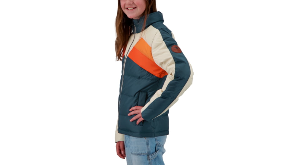 Obermeyer Ember Down Jacket - Girls, Raw Indigo, Small, 34006-21175-S