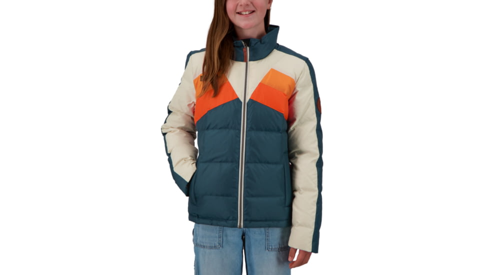 Obermeyer Ember Down Jacket - Girls, Raw Indigo, Small, 34006-21175-S