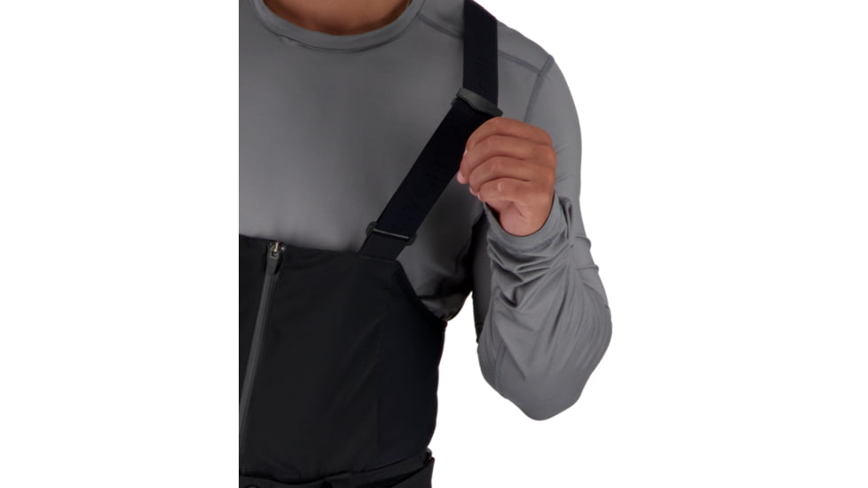 Obermeyer Fairweather Shell Bib Pant - Mens, Black, Medium, 25079-16009-M