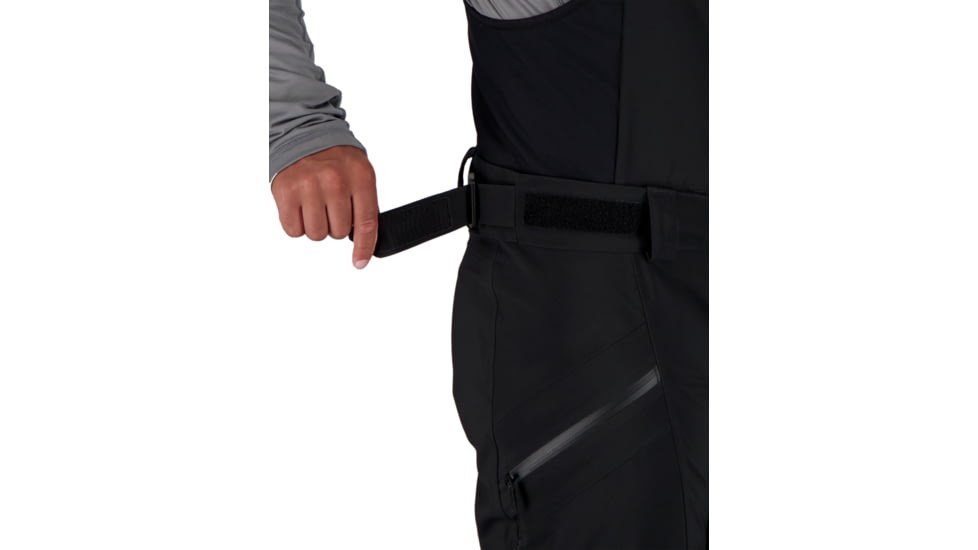Obermeyer Fairweather Shell Bib Pant - Mens, Black, Medium, 25079-16009-M