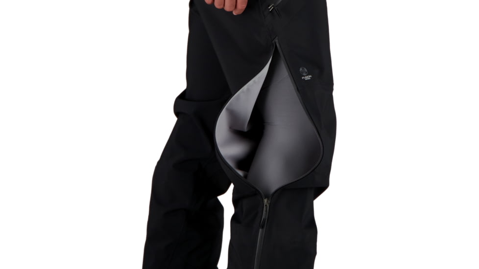 Obermeyer Fairweather Shell Bib Pant - Mens, Black, Medium, 25079-16009-M