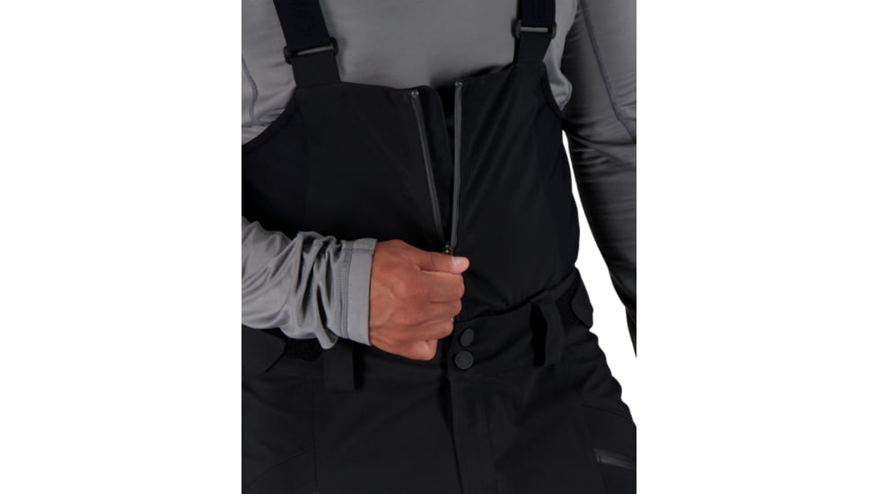 Obermeyer Fairweather Shell Bib Pant - Mens, Black, Medium, 25079-16009-M