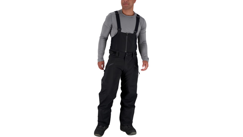 Obermeyer Fairweather Shell Bib Pant - Mens, Black, Medium, 25079-16009-M