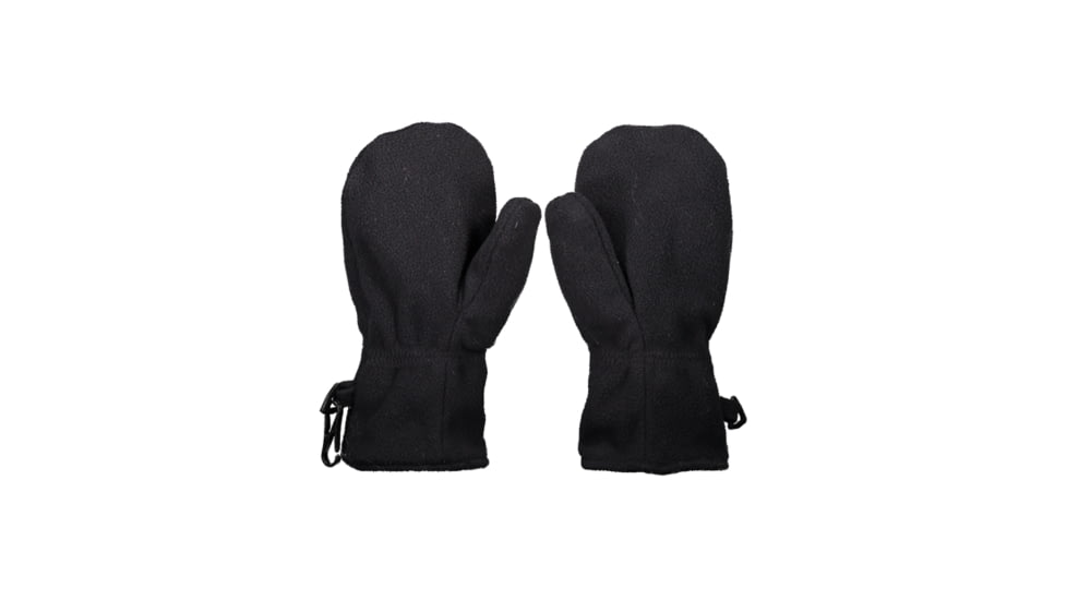 Obermeyer Finley Fleece Mitten, Black, Medium, 78028-16009-M