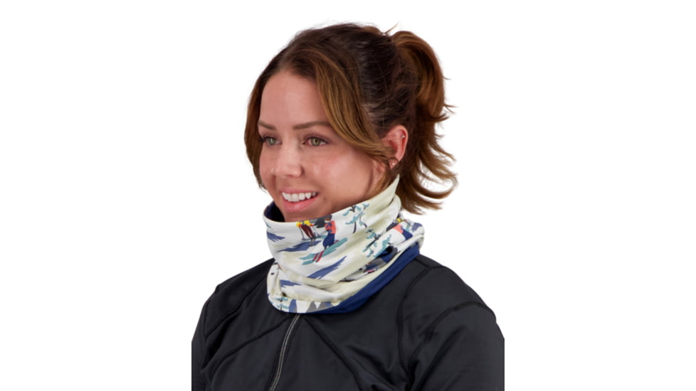Obermeyer First-On Reversible Neck - Womens, Alpine Time, 18026-21113-WOMEN