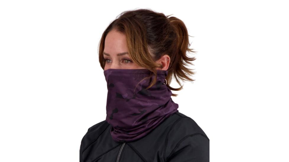 Obermeyer First-On Reversible Neck - Womens, Magnetic Camo, 18026-21158-WOMEN