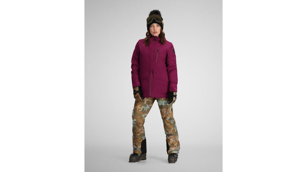 Obermeyer First Tracks Jacket - Womens, Purple Falls, 8, 11234-24159-8