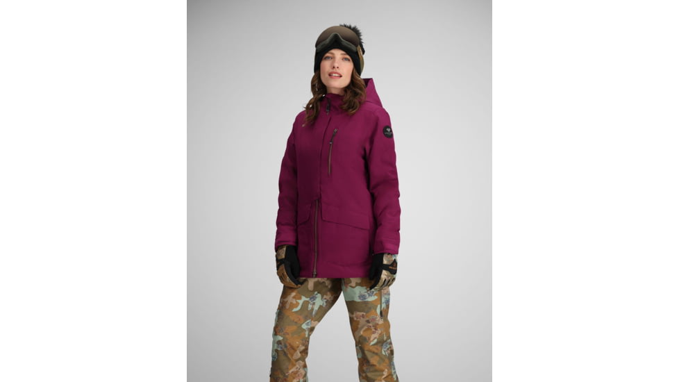 Obermeyer First Tracks Jacket - Womens, Purple Falls, 8, 11234-24159-8