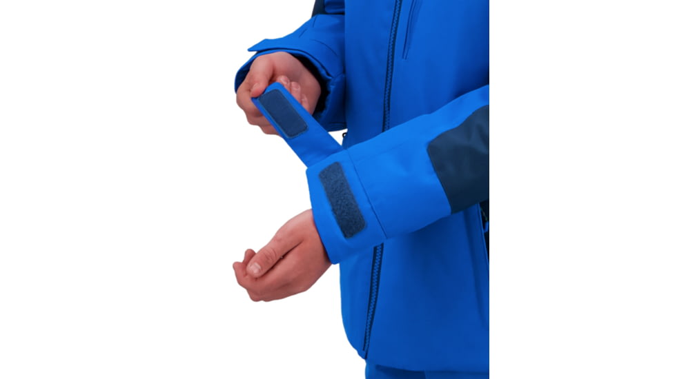 Obermeyer Fleet Jacket - Boys, Blue Vibes, Large, 41070-19065-L