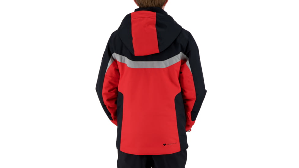 Obermeyer Fleet Jacket - Boys, Brakelight, Medium, 41070-19042-M