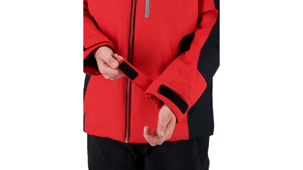 Obermeyer Fleet Jacket - Boys, Brakelight, Medium, 41070-19042-M