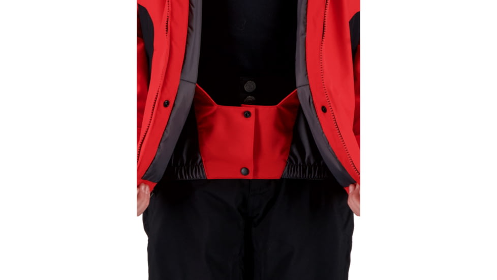 Obermeyer Fleet Jacket - Boys, Brakelight, Medium, 41070-19042-M