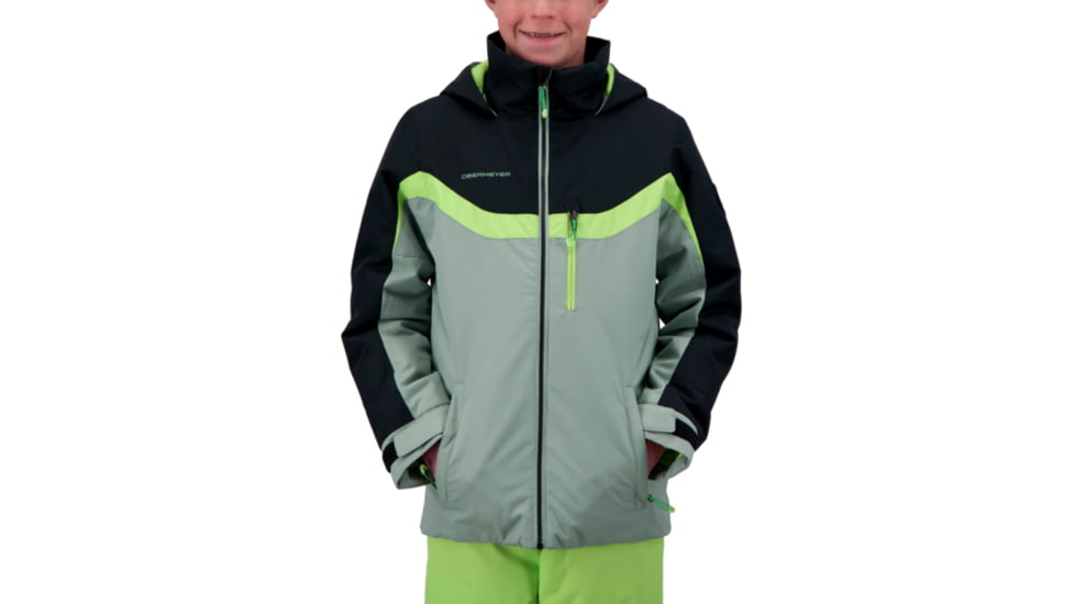 Obermeyer Fleet Jacket - Boys, Hound, Small, 41070-21087-S