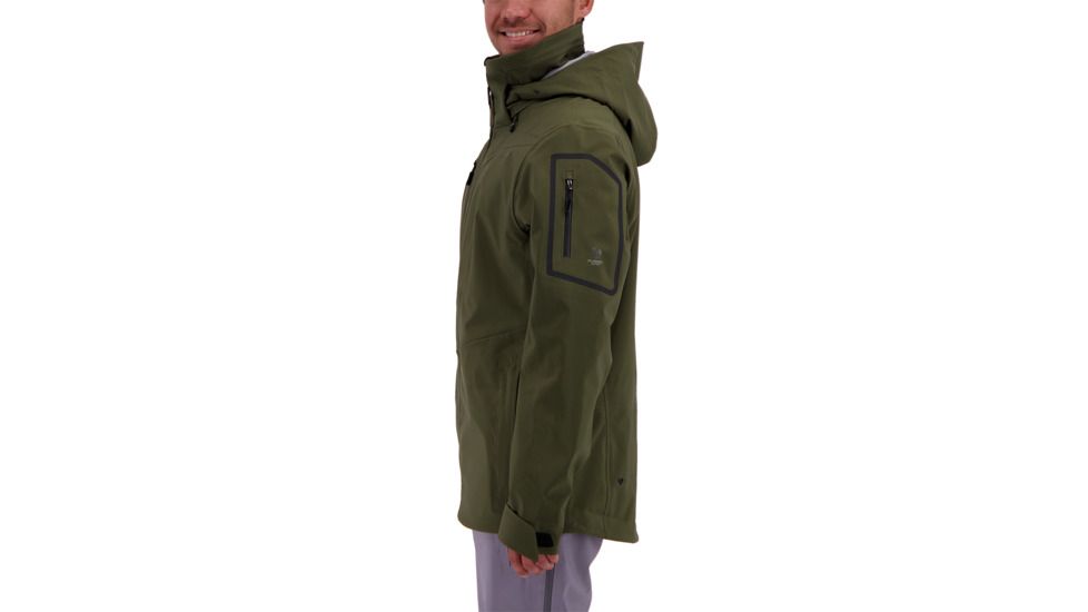 Obermeyer Foraker Shell Jacket - Mens, Off-Duty, Small, 22078-OFF-DUTY-S