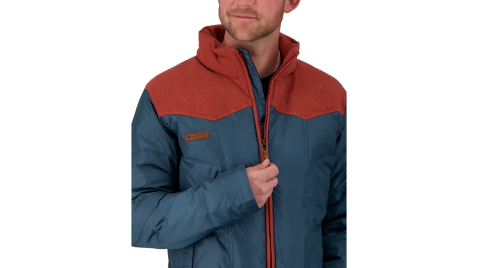 Obermeyer Forrest Down Jacket - Mens, Raw Indigo, Medium, 24057-21175-M