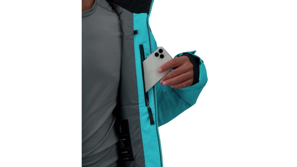 Obermeyer Foundation Jacket - Mens, Atoll, Extra Large, 21100-21066-XL