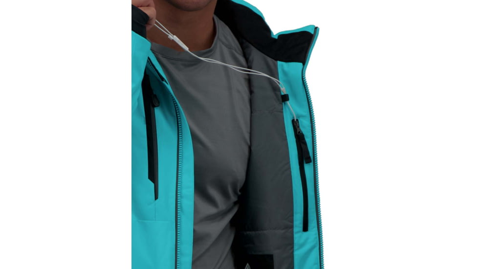 Obermeyer Foundation Jacket - Mens, Atoll, Extra Large, 21100-21066-XL