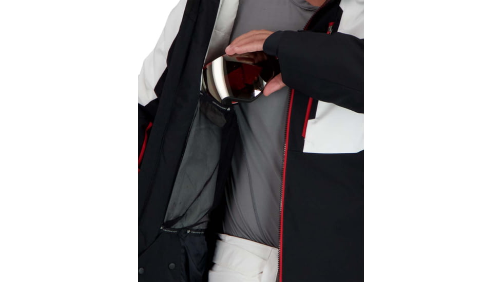 Obermeyer Foundation Jacket - Mens, Black, Large, Tall, 21100-16009-LT