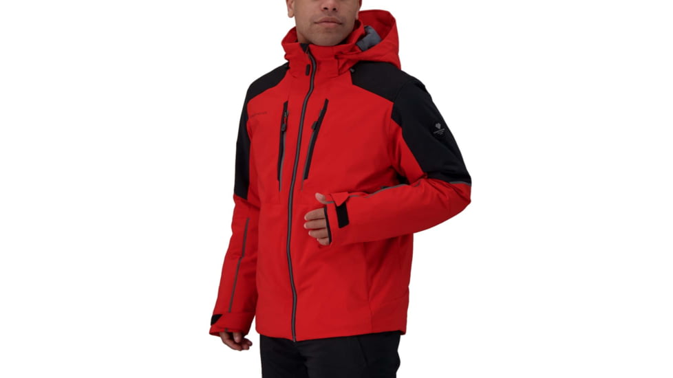 Obermeyer Foundation Jacket - Mens, Brakelight, Extra Large, 21100-19042-XL