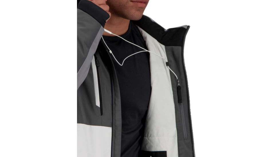 Obermeyer Foundation Jacket - Mens, Coal, Large, 21100-20004-L