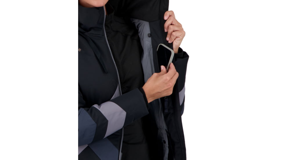 Obermeyer Frostine Jacket - Womens, Black, 2, 11172-16009-2