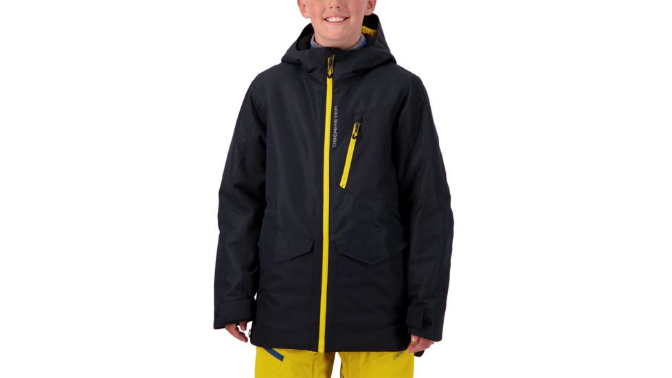 Obermeyer Gage Jacket - Boys, Black, Large, 41051-BLACK-L
