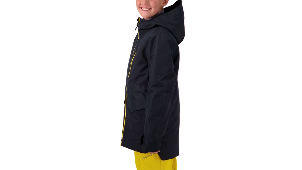Obermeyer Gage Jacket - Boys, Black, Large, 41051-BLACK-L